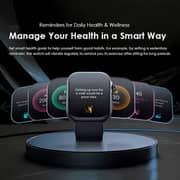Oraimo 1.95 Inches ES2 Smartwatch with Fitness Tracking - Black