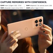 Motorola Edge 50 512GB 12GB Peach Fuzz 5G Smartphone