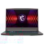 MSI THIN 15 B12UCX Gaming (2024) Laptop - 12th Gen / Intel Core i5-12450H / 15.6inch FHD / 512GB SSD / 8GB RAM / 4GB NVIDIA GeForce RTX 2050 Graphics / Windows 11 Home / English & Arabic Keyboard / Black / Middle East Version
