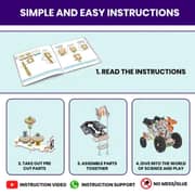 Smartivity SMRT1183 Space Rocket Construction Toy