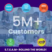 Smartivity SMRT1183 Space Rocket Construction Toy