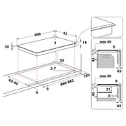 Whirlpool Victro Built-In Ceramic Hob AKT9020/B