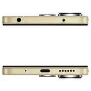 هاتف شاومي ريدمي 13 الذكي بسعة تخزين 256 جيجابايت باللون الذهبي الرملي ودعم تقنية 4G