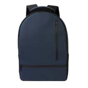 Dawenha Leather Backpack – Navy Blue