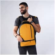 Dawenha Leather Backpack – Mango Yellow