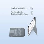 Smartix Wireless Keyboard Case With Trackpad Grey iPad Air 13Inch /Pro 12.9Inch