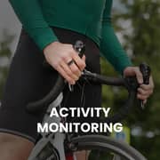 HiFuture Nano Ceramic Smart Ring Tracker 60 mm Black