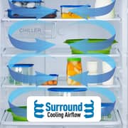 Panasonic Top Mount Refrigerator 650L Silver - NR-BC833MSAE