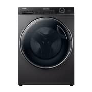 Haier Front Load Washing Machine with Direct Motion Inverter Motor, Super Drum, 9KG, 1400 RPM, Dark Silver- HW90-B14959S8TU1