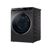 Haier Front Load Washing Machine with Direct Motion Inverter Motor, Super Drum, 9KG, 1400 RPM, Dark Silver- HW90-B14959S8TU1