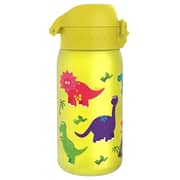 Ion8 Recyclon Dinosaur Water Bottle Yellow