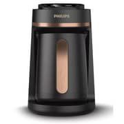 Philips Series 5000 Turkish Coffee Machine, 4 Cups, Black - HDA150-60