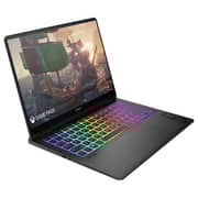 HP Omen (2024) AI PC - 1st Series / Intel® Core™ Ultra 9-185H / 14inch 2.8K / 1TB SSD / 32GB RAM / 8GB NVIDIA GeForce RTX 4070 Graphics / Windows 11 Home / English & Arabic Keyboard / Shadow Black Aluminium / Middle East Version - [14-FB0002NE]