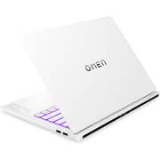 HP Omen (2024) AI PC - 1st Series / Intel Core Ultra 9-185H / 14inch 2.8K / 1TB SSD / 32GB RAM / 8GB NVIDIA GeForce RTX 4070 Graphics / Windows 11 Home / English & Arabic Keyboard / Ceramic White Aluminium / Middle East Version - [14-FB0009NE]