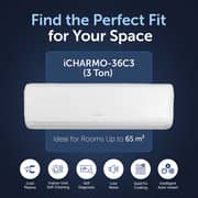 Gree Split Air Conditioner i CHARMO-36C3, 3.0 Ton, Inverter Compressor, R410A, Wi-Fi App Control, 3D Air Flow, Turbo Mode