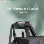 Yesido Mini Rechargeable Vacuum Cleaner Black VC02