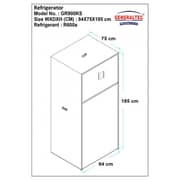 Generaltec Top Mount Refrigerator 606 Litres GR900KS