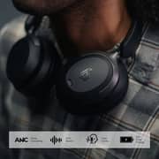 Blupebble BP-PAC80ANC-BK Wireless On Ear Headphones Black