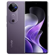  فيفو V40 الهاتف الذكي بسعة 512 جيجا باللون الأرجواني اللامع ويدعم تقنية 5G