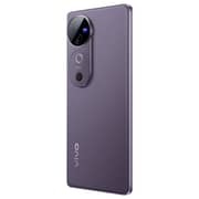  فيفو V40 الهاتف الذكي بسعة 512 جيجا باللون الأرجواني اللامع ويدعم تقنية 5G