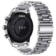 Xcell Elite-1 Smartwatch Stainless Steel + XL-Apollo-5 Bluetooth Headset Black