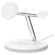 Belkin BoostCharge Pro 3-in-1 MagSafe Wireless Charger White