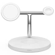 Belkin BoostCharge Pro 3-in-1 MagSafe Wireless Charger White