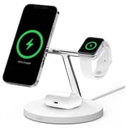 Belkin BoostCharge Pro 3-in-1 MagSafe Wireless Charger White
