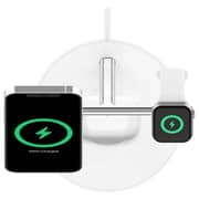 Belkin BoostCharge Pro 3-in-1 MagSafe Wireless Charger White