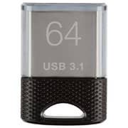 PNY Elite-X Fit Flash Drive USB 3.1 64GB Black P-FDI64GEXFIT-GE