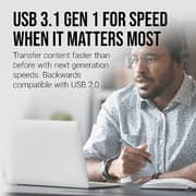 PNY Elite-X Fit Flash Drive USB 3.1 64GB Black P-FDI64GEXFIT-GE