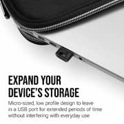 PNY Elite-X Fit Flash Drive USB 3.1 64GB Black P-FDI64GEXFIT-GE