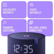 Yango Yasmina Mini Ai Enabled Smart Bluetooth Speaker - Blue