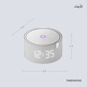 Yasmina Y-00020 Human-Like AI Assistant in advanced Smart Speaker Mini Grey