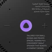 Yasmina Y-00020 Human-Like AI Assistant in advanced Smart Speaker Mini Black
