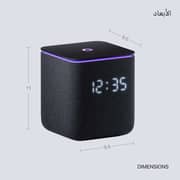 Yasmina Human-Like AI Assistant in advanced Smart Speaker Midi Black