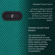Yasmina Human-Like AI Assistant in advanced Smart Speaker Midi Emerald