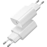 WIWU Quick Series 20W PD Fast Wall Charging Adapter Type-C Port With Type-C to Lightning Cable - White - Wi-U001