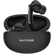 Ravpower Studio True Wireless Bluetooth Earbuds, Black, RP-BH1018