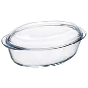 Pyrex Essentials Glass Oval Casserole 1pc