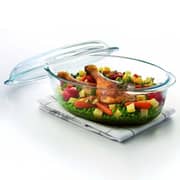 Pyrex Essentials Glass Oval Casserole 1pc