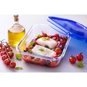 Pyrex Cook & Go Glass Rectangular Dish with Lid 1pc