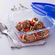 Pyrex Square Roaster with Lid 1pc