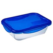 Pyrex Large Rectangle Cook & Go Roaster with Lid 1pc