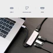 Powerology 4-in-1 USB-C Hub