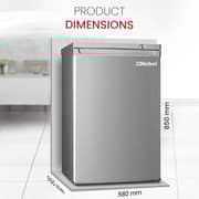 Nobel Single Door Upright Freezer 90 Litres NUF255S
