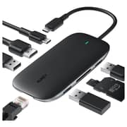 Aukey 8-in-1 USB-C Hub With Ethernet Port