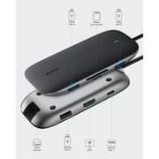 Aukey 8-in-1 USB-C Hub With Ethernet Port