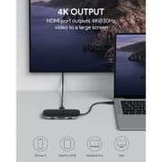Aukey 8-in-1 USB-C Hub With Ethernet Port