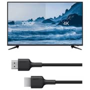 Aukey HDMI Cable 2m Black/Red 2 Pack